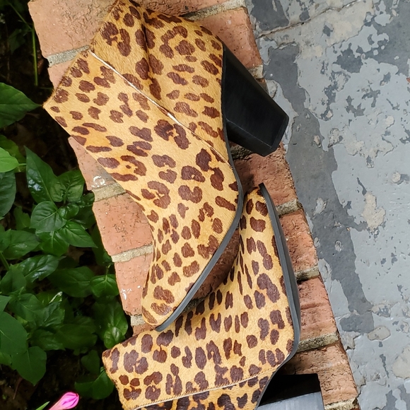 Colin Stuart Shoes - Colin Stewart haircalf booties